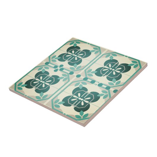 Retro stijlkatalysator tegeltje (Zijkant)