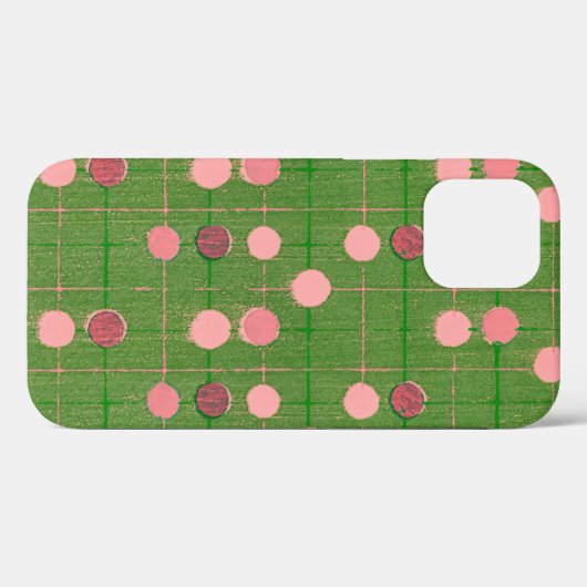 Retro Stijlroze pols spelt telefooncel Case-Mate iPhone Case (Achterkant (horizontaal))