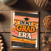 Retro stijlvol plezier in mijn Afstudeerder tijdpe Kaart