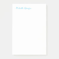 Retro Stijlvolle Elegant Plain Sky Blauw Wit