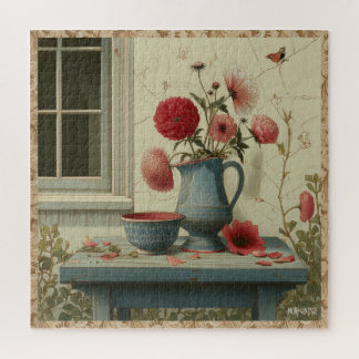 RETRO STILLEVEN KUNST LEGPUZZEL
