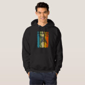 Retro Stingray Ormond Beach Florida Theme Friends  Hoodie (Voorkant volledig)