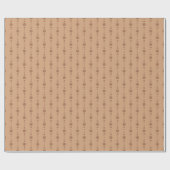 retro stippellijn inpakpapier (Vlak)