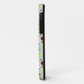 Retro Stippen 2 Case-Mate iPhone Case (Achterkant/links)