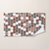Retro stippen bad handdoek (Handdoek)