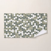 Retro stippen bad handdoek (Handdoek)