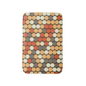 Retro stippen badmat (Voorkant Verticaal)