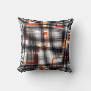 Retro Stippen Disco Pattern Pillow Kussen