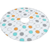 Retro-Stippen en kerstboomrokken Kerstboom Rok (Gekanteld)