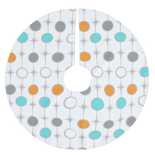 Retro-Stippen en kerstboomrokken Kerstboom Rok (Voorkant)