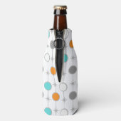 Retro-Stippen en Starbursts Fles Cooler (Fles Achterkant)