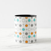 Retro Stippen en Starbursts Mok (Center)