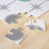 Retro Stippen en Starbursts Puzzel (Zijkant)