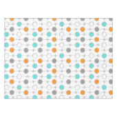 Retro Stippen en Starbursts Tablecloth Tafelkleed (Voorkant (Horizontaal))