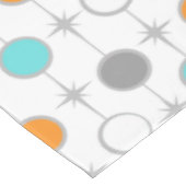 Retro Stippen en Starbursts Tablecloth Tafelkleed (Gekanteld)