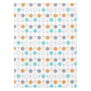 Retro Stippen en Starbursts Tablecloth Tafelkleed