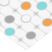 Retro Stippen en Startbursts Table Runner Korte Tafelloper (Hoek)