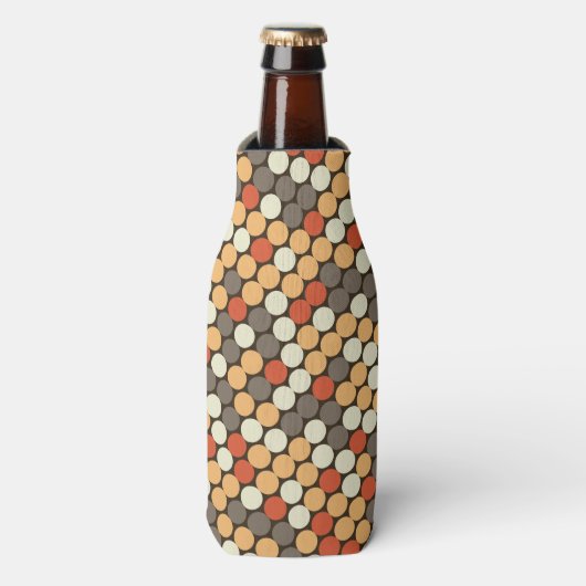 Retro stippen flesjeskoeler (Fles Voorkant)