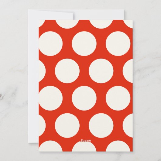 Retro Stippen Gelukkig Alles Stijlvol Plezierige F Feestdagenkaart (Achterkant)