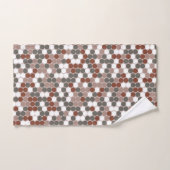 Retro stippen handdoek (Handdoek)