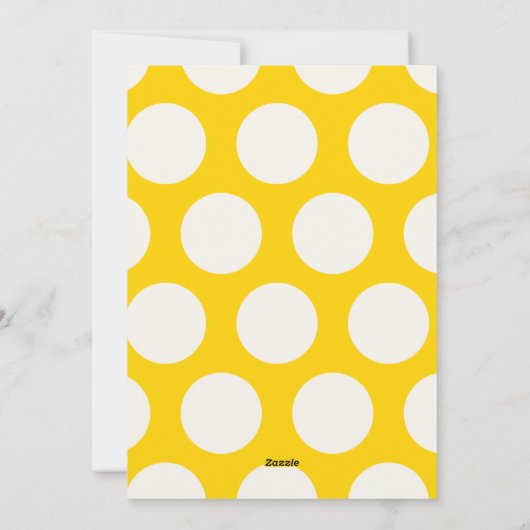 Retro Stippen Happy Everything Stijlvolle Leuke Fo Feestdagenkaart (Achterkant)