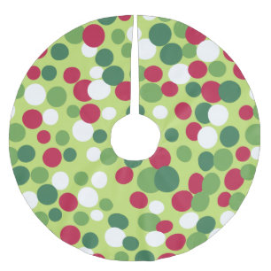 Retro Stippen Kerstboom Kleed Rok
