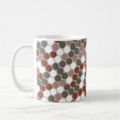 Retro stippen koffiemok (Links)