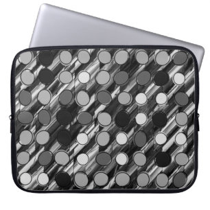 Retro-Stippen Laptop Sleeve