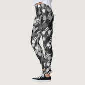 Retro-Stippen Leggings (Links)