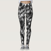 Retro-Stippen Leggings (Voorkant)