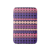 Retro Stippen Patroon Badmat (Voorkant Verticaal)