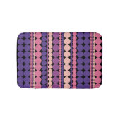 Retro Stippen Patroon Badmat (Voorkant)