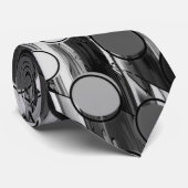 Retro-Stippen Stropdas (Opgerold)