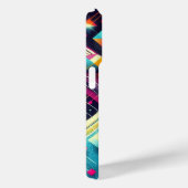 Retro stippen Telefoonhoesje Case-Mate iPhone Case (Achterkant / Rechts)