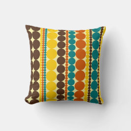 Retro Stippen Verticaal strippatroon Kussen