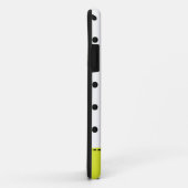 Retro-Stippen - zwart-wit iPhone 5/5S-Hoesje Case-Mate iPhone Case (Achterkant/rechts)