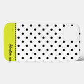 Retro-Stippen - zwarte & witte iPad-luchttas Case-Mate iPhone Case (Achterkant (horizontaal))