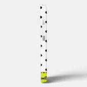 Retro-Stippen - zwarte & witte iPad-tas Case-Mate iPhone Case (Achterkant / Links)