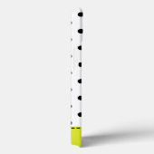 Retro-Stippen - zwarte & witte iPad-tas Case-Mate iPhone Case (Achterkant / Rechts)