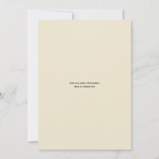 Retro Stock het KeukenVrijgezellenfeest Kaart (Achterkant)