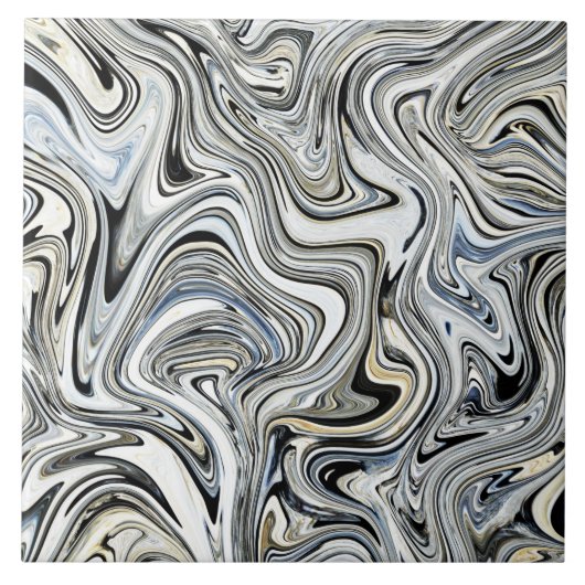 Retro Stone Fluid Tegeltje (Voorkant)