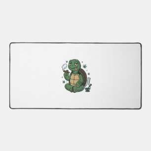 Retro Stoner Schildpad Vector T-shirt Ontwerp_1 Bureaumat
