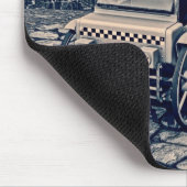 Retro Stoom Cab-Taxi Muismat (Hoek)