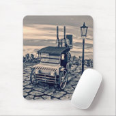 Retro Stoom Cab-Taxi Muismat (Met muis)