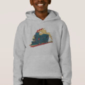 Retro-stoomtrein -  transportleiding (Voorkant)