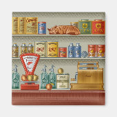 Retro Store Magneet (Voorkant)