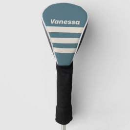 Retro Storm Drie Strepen met Naam Golfheadcover