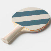 Retro Storm Drie Vette Strepen Tafeltennisbatje (Voorkant Gekanteld)