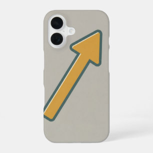Retro straatpijl iPhone 16 hoesje