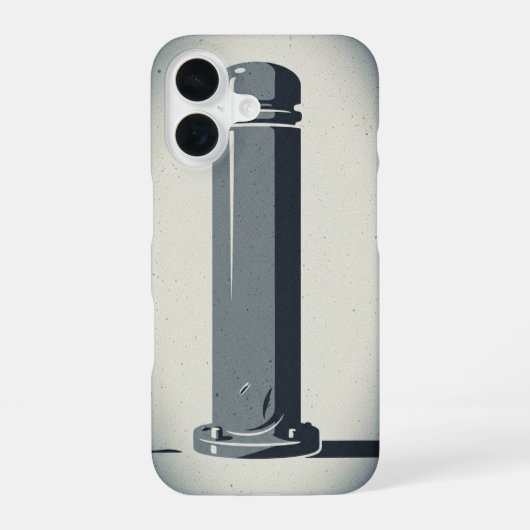 Retro Straatpoller iPhone 16 Hoesje (Achterkant)